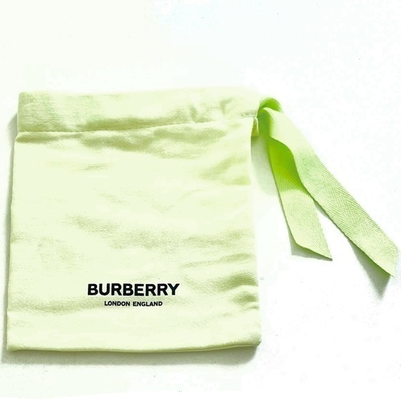 Burberry Handbags - Burberry Lime Green Dust Bag!
